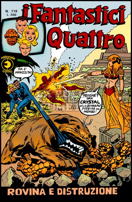 FANTASTICI QUATTRO #   116: ROVINA E DISTRUZIONE